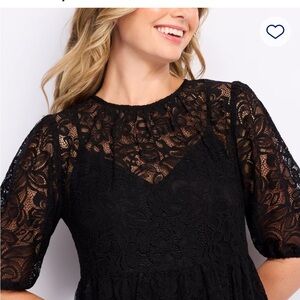 NWT Nine Britton Black Lace Dress, Stitch Fix, size XS